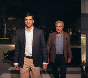 Carlos Sainz x Hackett London Event in Dubai